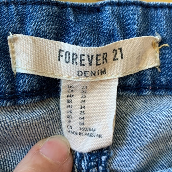 Forever 21 Denim Jeans Distressed - Picture 5 of 6